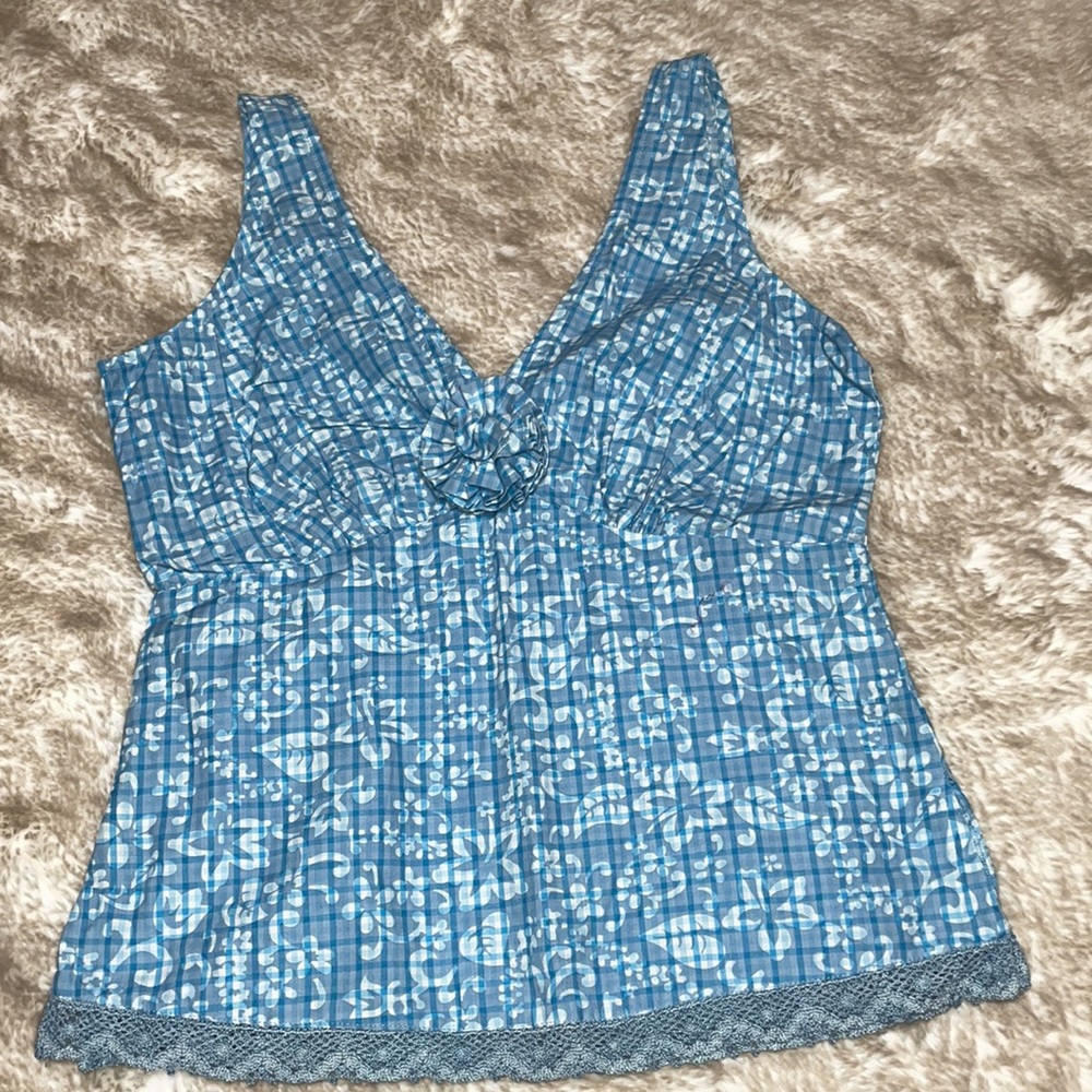 Blue Tank Top